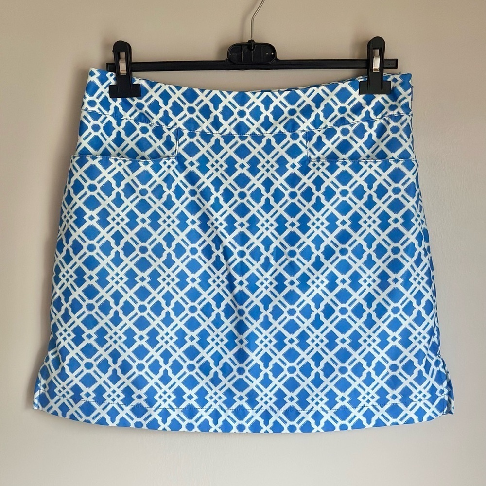 Vineyard Vines Performance Skort Skirt Women’s Blue Printed Skort Size 4